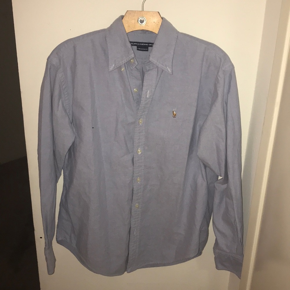 Blue Button Down